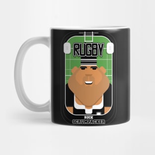 Rugby Black - Ruck Scrumpacker - Seba version Mug